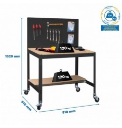 SIMONWORK MOBILE BT2 900 ANTRACITA/MADERA