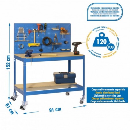 SIMONWORK MOBILE BT2 900 AZUL/MADERA