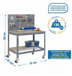 SIMONWORK MOBILE BT2 900 GRIS/MADERA