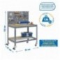 SIMONWORK MOBILE BT2 900 GRIS/MADERA