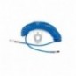 1915B 6,5X10 Espiral de poliuretano 95 Shore, extensible a 9 m