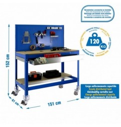 SIMONWORK MOBILE BT2 BOX 1500 AZUL/MADERA