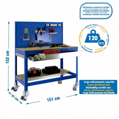SIMONWORK MOBILE BT2 BOX 1500 AZUL/MADERA