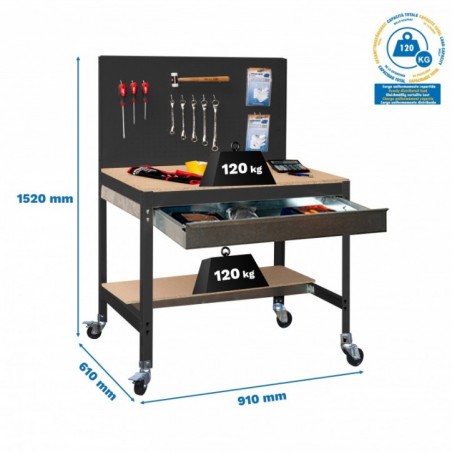 SIMONWORK MOBILE BT2 BOX 900 ANTRACITA/MADERA