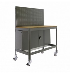 SIMONWORK MOBILE BT2 CABINET 1200 GRIS/MADERA