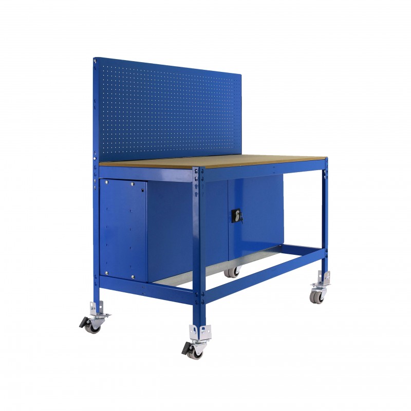SIMONWORK MOBILE BT2 CABINET 900 AZUL/MADERA