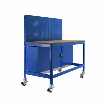 SIMONWORK MOBILE BT2 CABINET 900 AZUL/MADERA