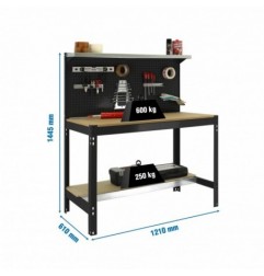 SIMONWORK BT3 1200 ANTRACITA/MADERA