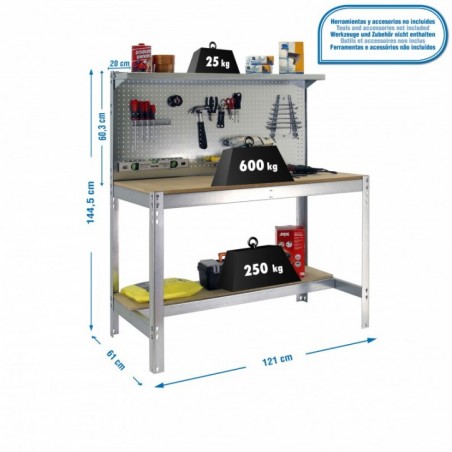 SIMONWORK BT3 1200 GALVA/MADERA