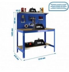 SIMONWORK BT3 1500 AZUL/MADERA