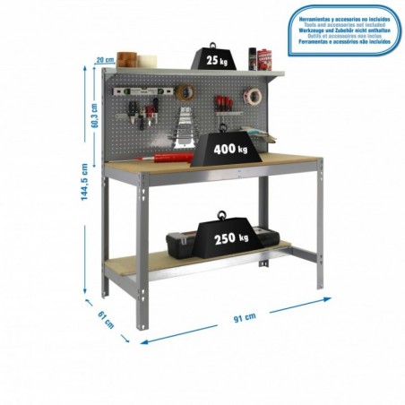 SIMONWORK BT3 900 GRIS/MADERA