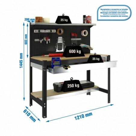 SIMONWORK BT3 BOX 1200 ANTRACITA/MADERA