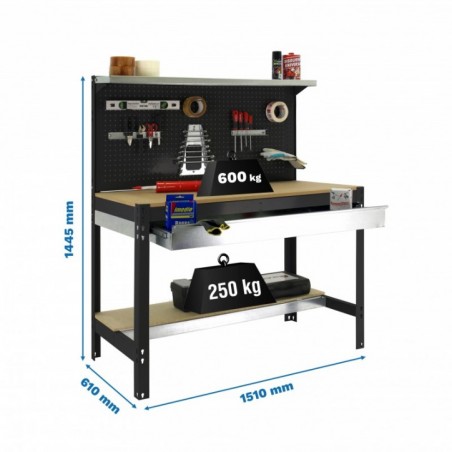 SIMONWORK BT3 BOX 1500 ANTRACITA/MADERA