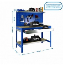 SIMONWORK BT3 BOX 1500 AZUL/MADERA