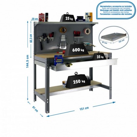 SIMONWORK BT3 BOX 1500 GRIS/MADERA