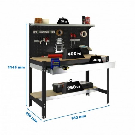 SIMONWORK BT3 BOX 900 ANTRACITA/MADERA