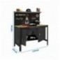 SIMONWORK BT3 CABINET 1200 ANTRACITA/MADERA