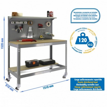 SIMONWORK MOBILE BT3 1500 GRIS/MADERA