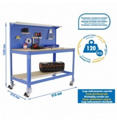 SIMONWORK MOBILE BT3 900 AZUL/MADERA