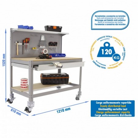 SIMONWORK MOBILE BT3 BOX 1200 GRIS/MADERA
