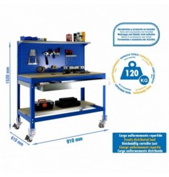 SIMONWORK MOBILE BT3 BOX 900 AZUL/MADERA