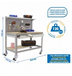 SIMONWORK MOBILE BT3 BOX 900 GRIS/MADERA