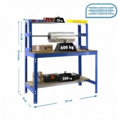 SIMONWORK BT4 1500 AZUL/MADERA