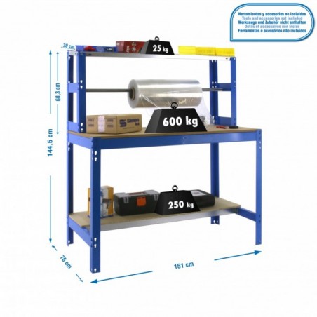SIMONWORK BT4 1500 AZUL/MADERA
