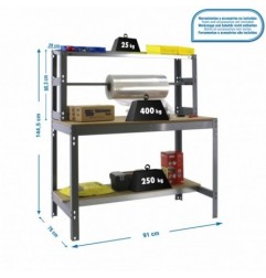 SIMONWORK BT4 900 GRIS/MADERA