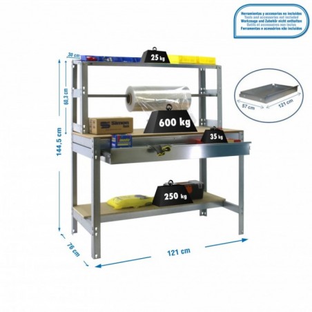 SIMONWORK BT4 BOX 1200 GALVA/MADERA