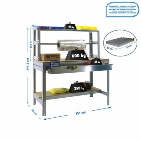 SIMONWORK BT4 BOX 1500 GALVA/MADERA