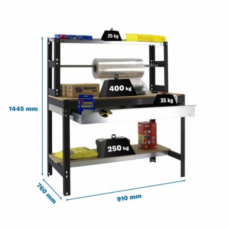 SIMONWORK BT4 BOX 900 ANTRACITA/MADERA