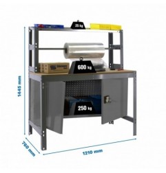 SIMONWORK BT4 CABINET 1200 GRIS/MADERA