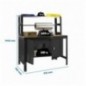 SIMONWORK BT4 CABINET 900 ANTRACITA/MADERA