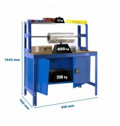 SIMONWORK BT4 CABINET 900 AZUL/MADERA