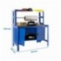 SIMONWORK BT4 CABINET 900 AZUL/MADERA