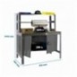 SIMONWORK BT4 CABINET 900 GRIS/MADERA