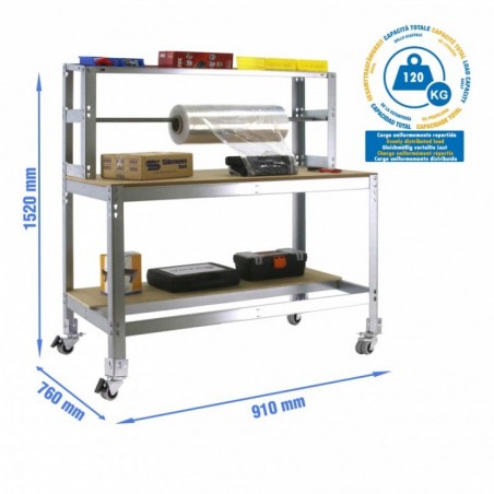 SIMONWORK MOBILE BT4 900 GALVA/MADERA
