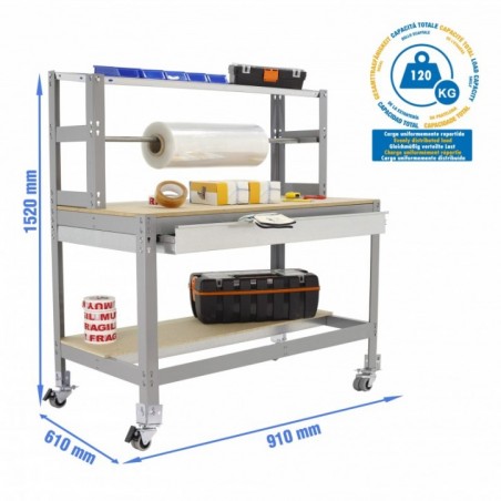 SIMONWORK MOBILE BT4 BOX 900 GRIS/MADERA