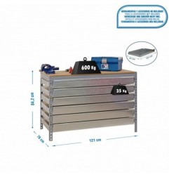 SIMONWORK BT5 BOX6 1200 GRIS/MADERA