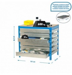 SIMONWORK BT5 BOX6 1500 AZUL/MADERA