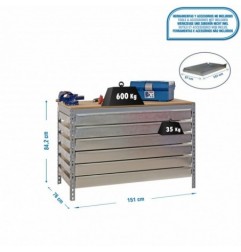 SIMONWORK BT5 BOX6 1500 GRIS/MADERA