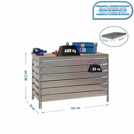 SIMONWORK BT5 BOX6 1500 GRIS/MADERA