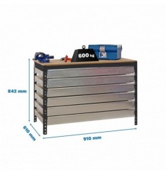 SIMONWORK BT5 BOX6 900 ANTRACITA/MADERA