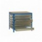SIMONWORK BT5 BOX6 900 AZUL/MADERA