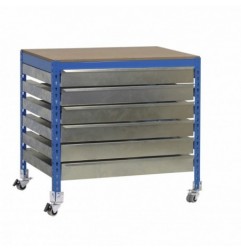 SIMONWORK MOBILE BT5 BOX6 1200 AZUL/MADERA