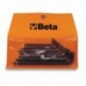 97RTX/B8 Juego de 8 llaves acodadas para tornillos Tamper Resistant Torx&reg,, bruñidas, en sobre