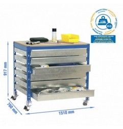 SIMONWORK MOBILE BT5 BOX6 1500 AZUL/MADERA