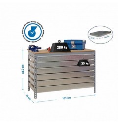 SIMONWORK MOBILE BT5 BOX6 1500 GALVA/MADERA