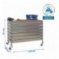 SIMONWORK MOBILE BT5 BOX6 1500 GRIS/MADERA